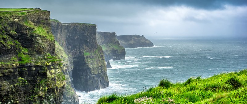 Cliffs of Moher in Co. Clare, Pic by Guiseppe Milo cliffs and sea scene in the west of Ireland