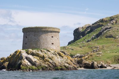 Ireland's Eye, Dublin, pic by Howth Adventures Martello Tower