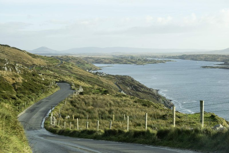 Sky Road, Clifden, Co Galway Courtesy Christian McLeod twisty road along a river