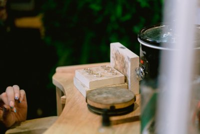 Silverworks sample forged rings