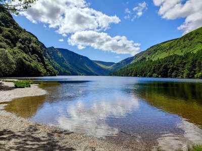 Wild Wicklow Tours glendalough lake view